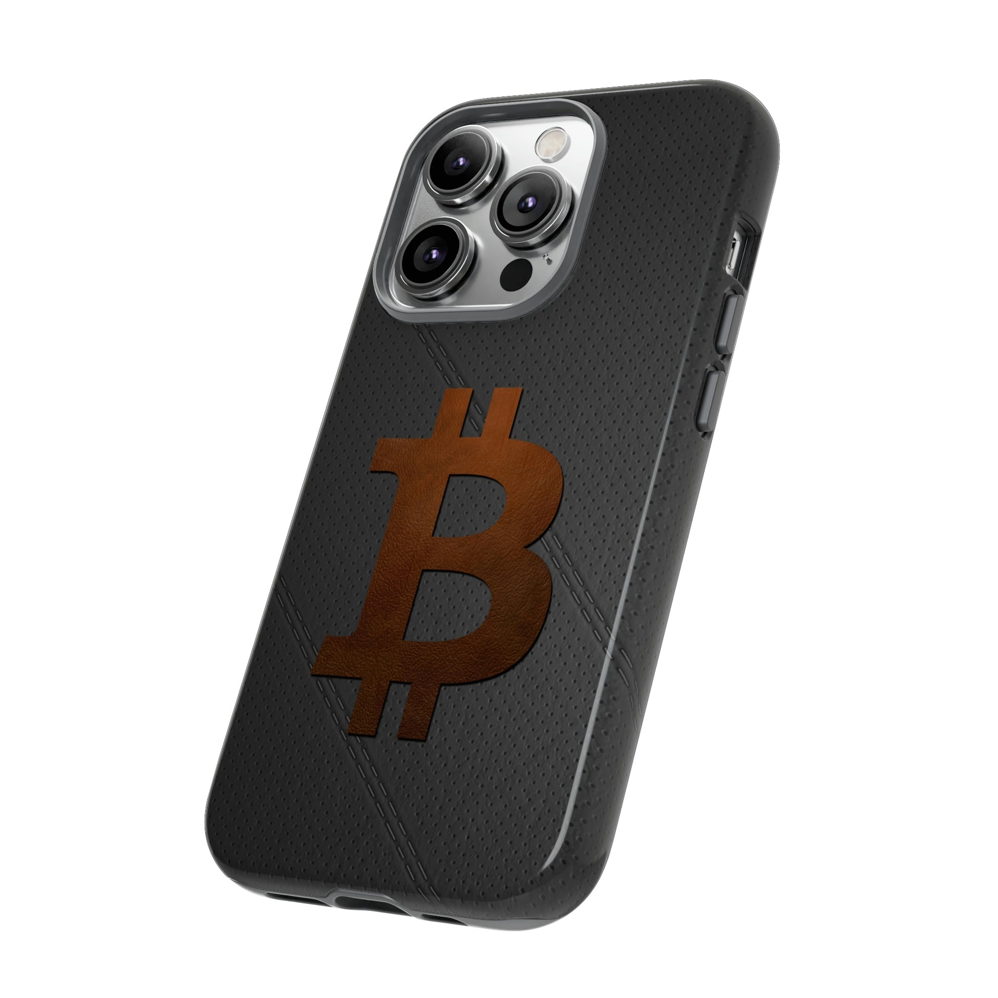 Bitcoin Brown Leather Case In N Out Crypto