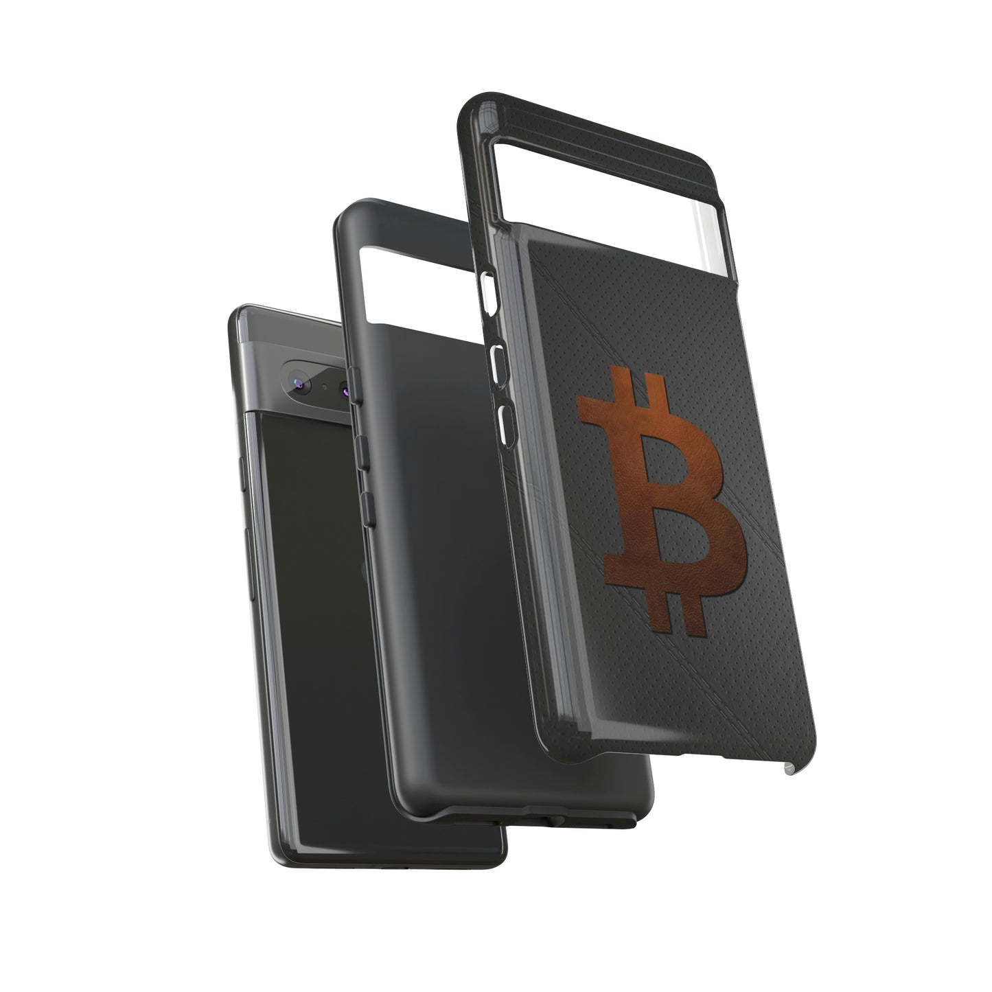 Bitcoin Brown Leather Case In N Out Crypto