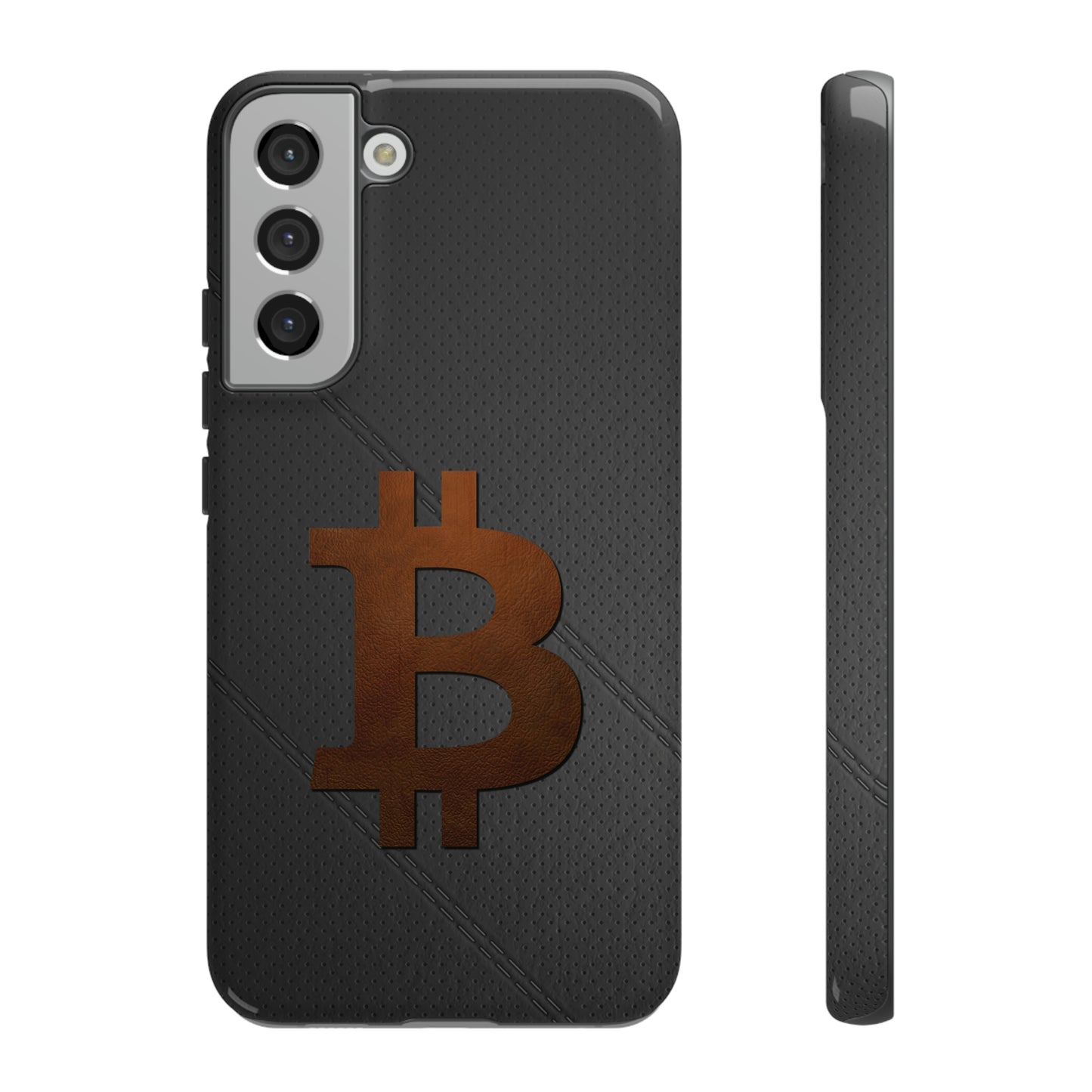 Bitcoin Brown Leather Case In N Out Crypto