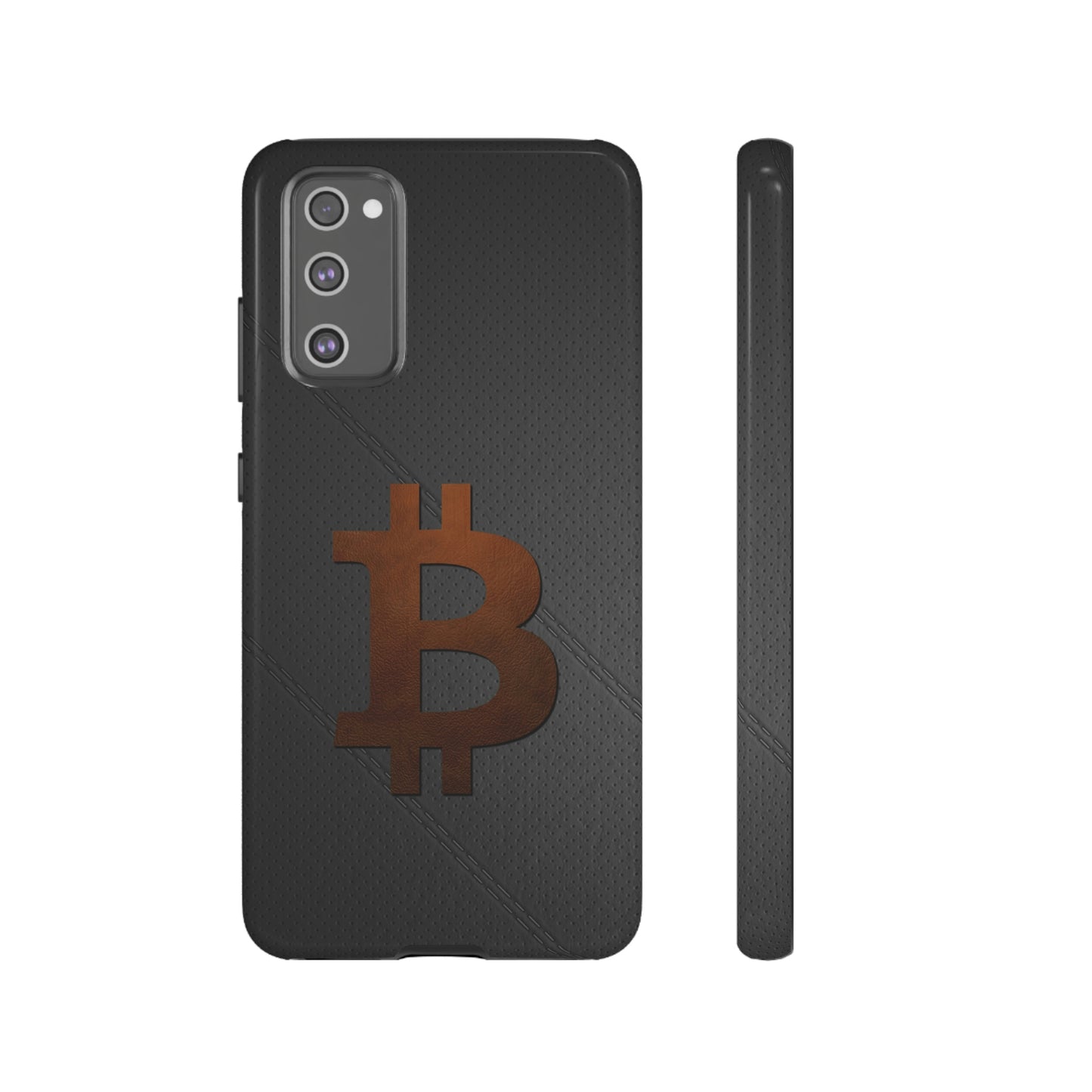 Bitcoin Brown Leather Case In N Out Crypto