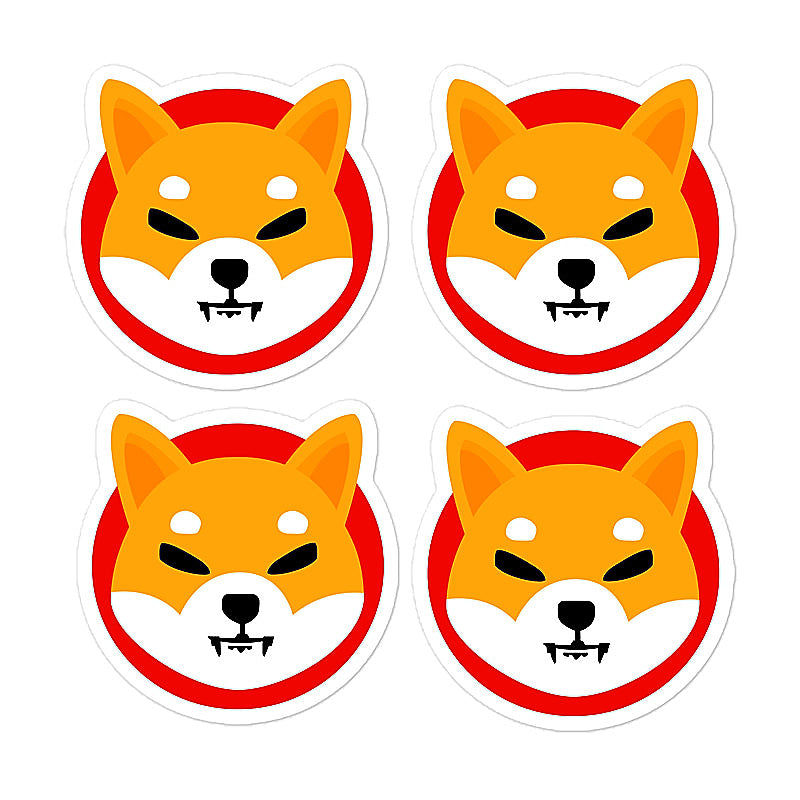 Shib Stickers | Decorative Stickers | shib-stickers | printful