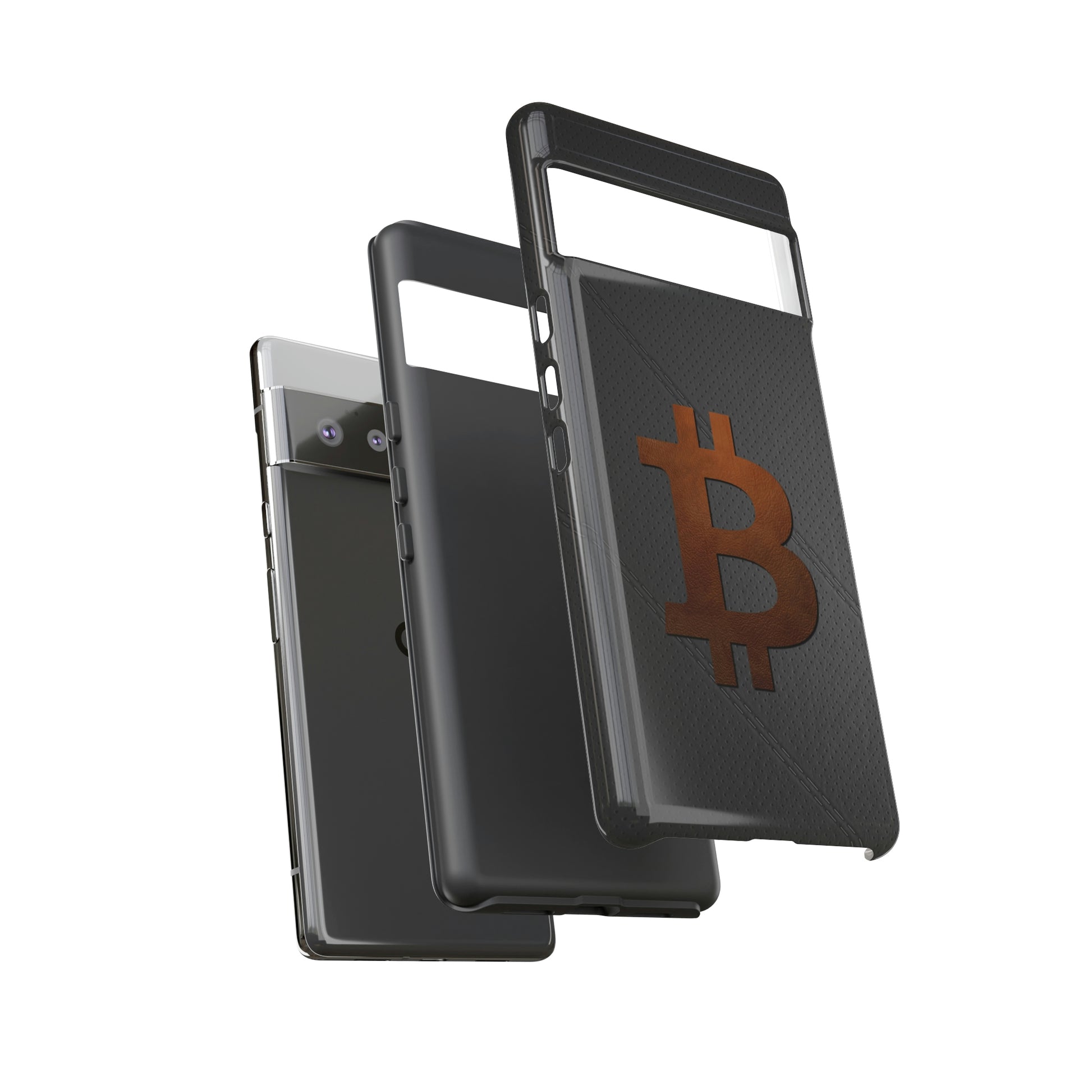 Bitcoin Brown Leather Case In N Out Crypto