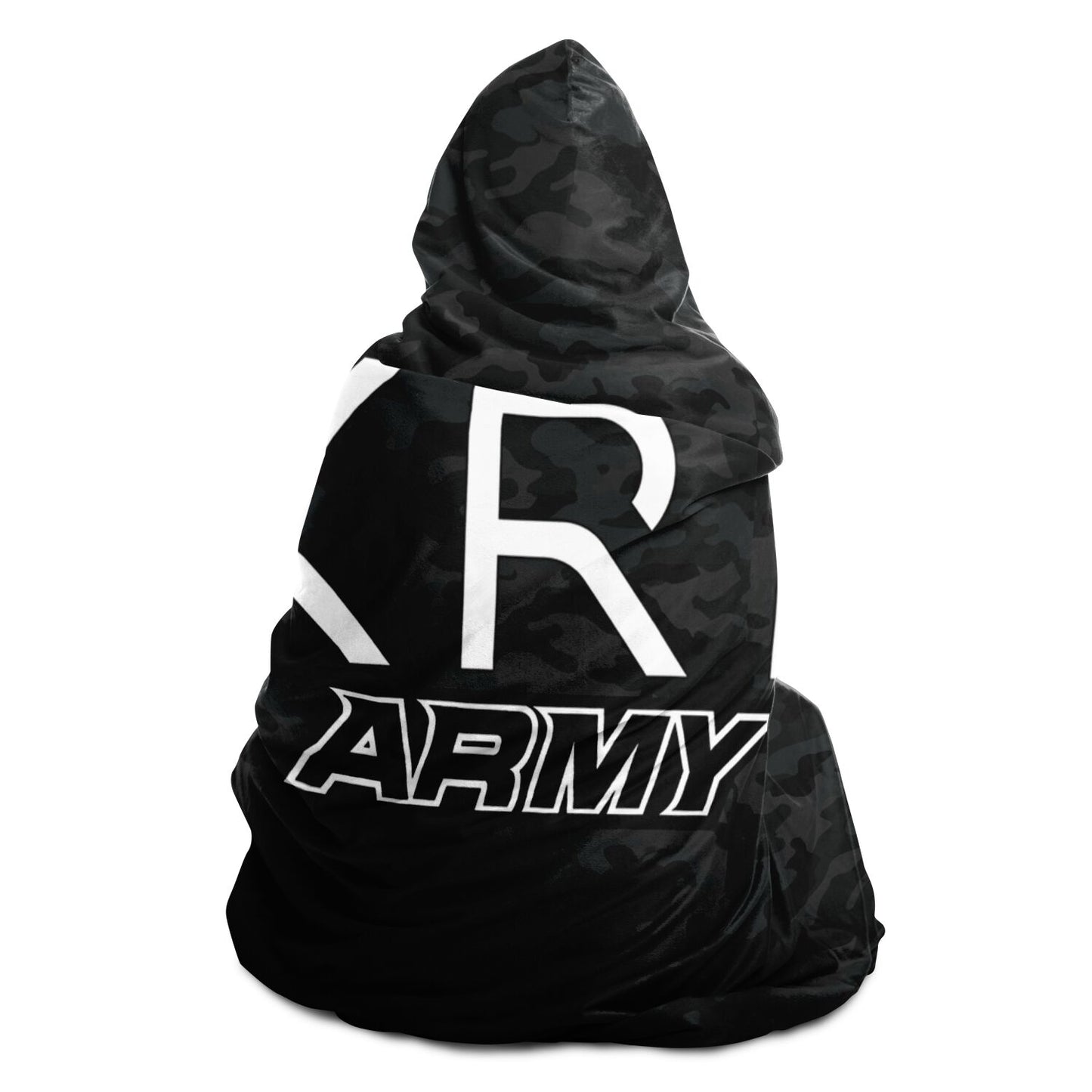 Xrp Army Dark Camo Hooded Blanket