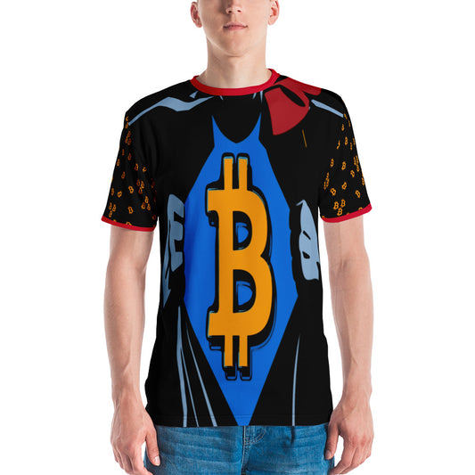 Bitcoin Super Hero | Shirts & Tops | bitcoin-super-hero-tee | printful