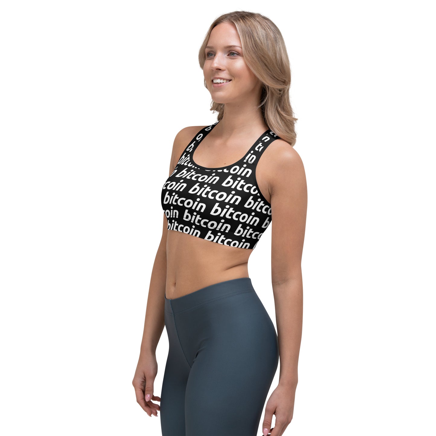 Bitcoin Classic Sports Bra printful