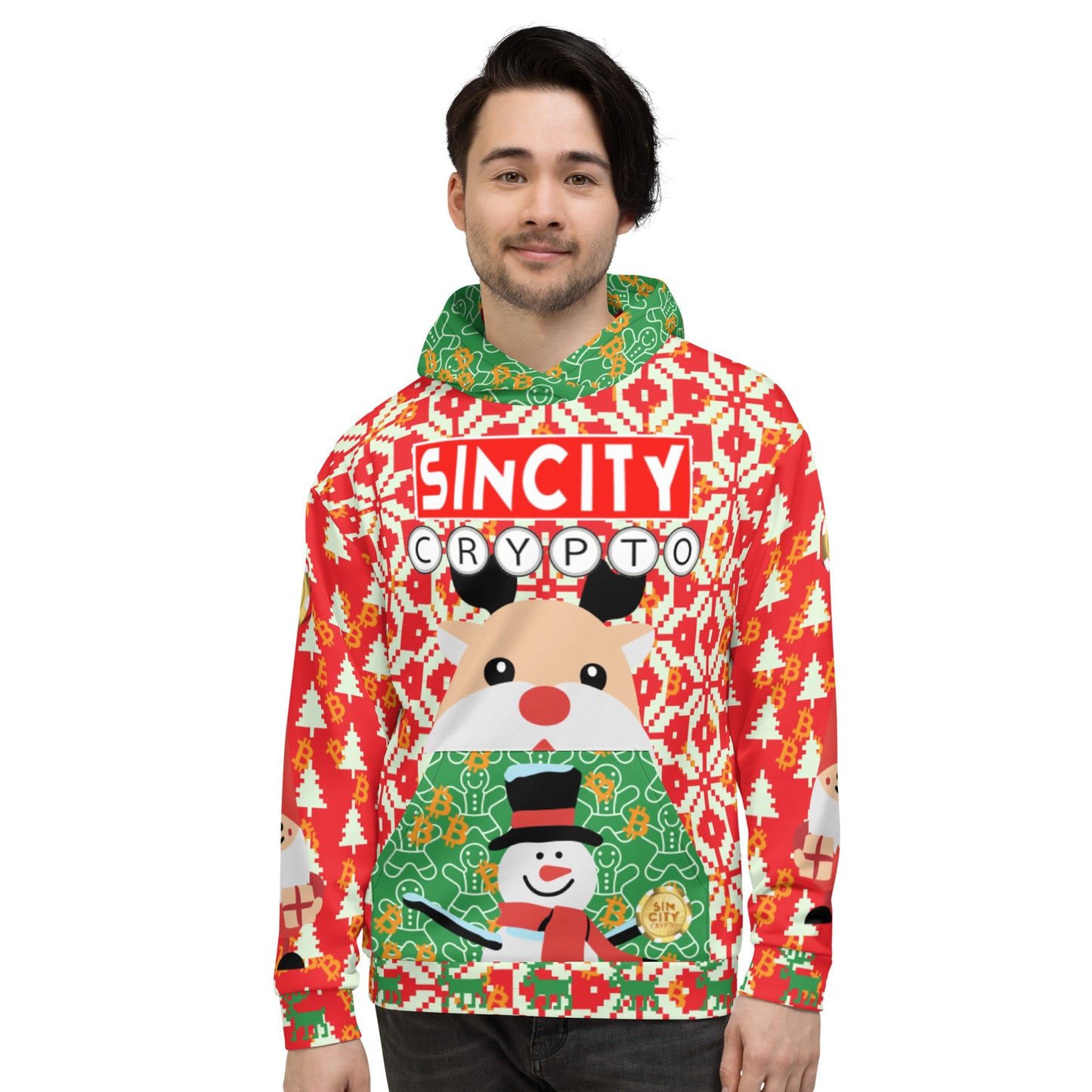 Sin City Crypto Ugly Hoodie