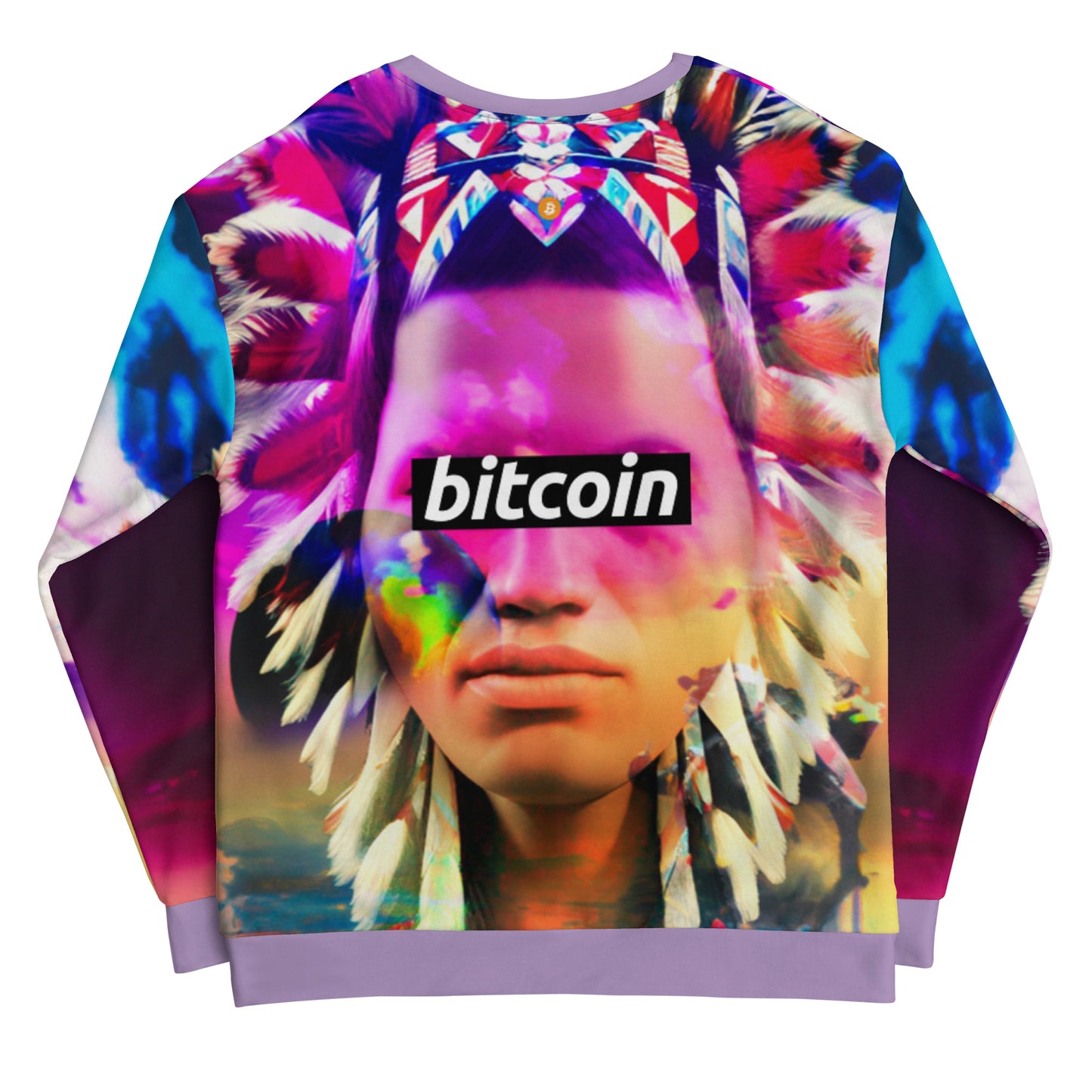 Bitcoin Bold Eye Sweatshirt printful