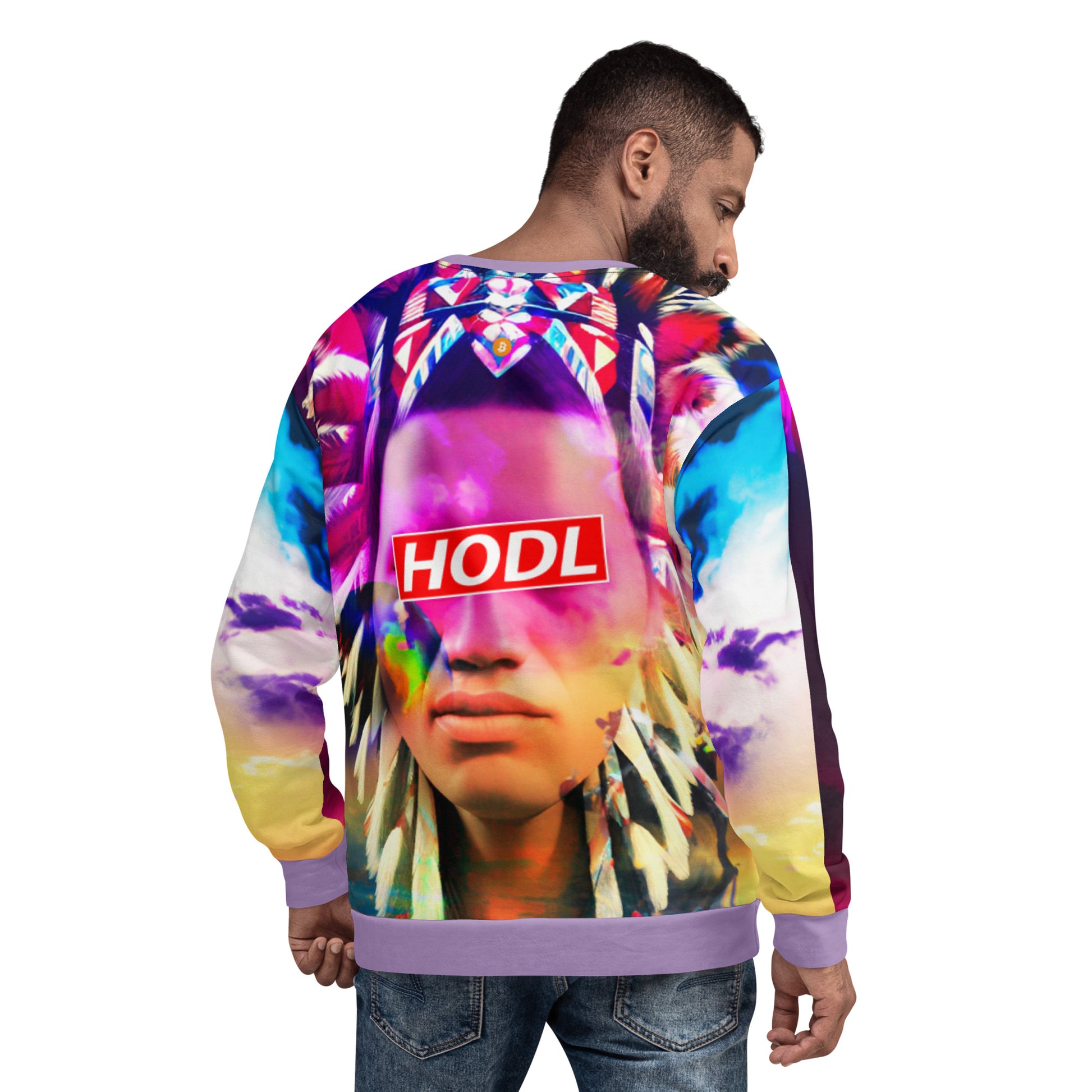 Hodl Native Sweatshirt printful