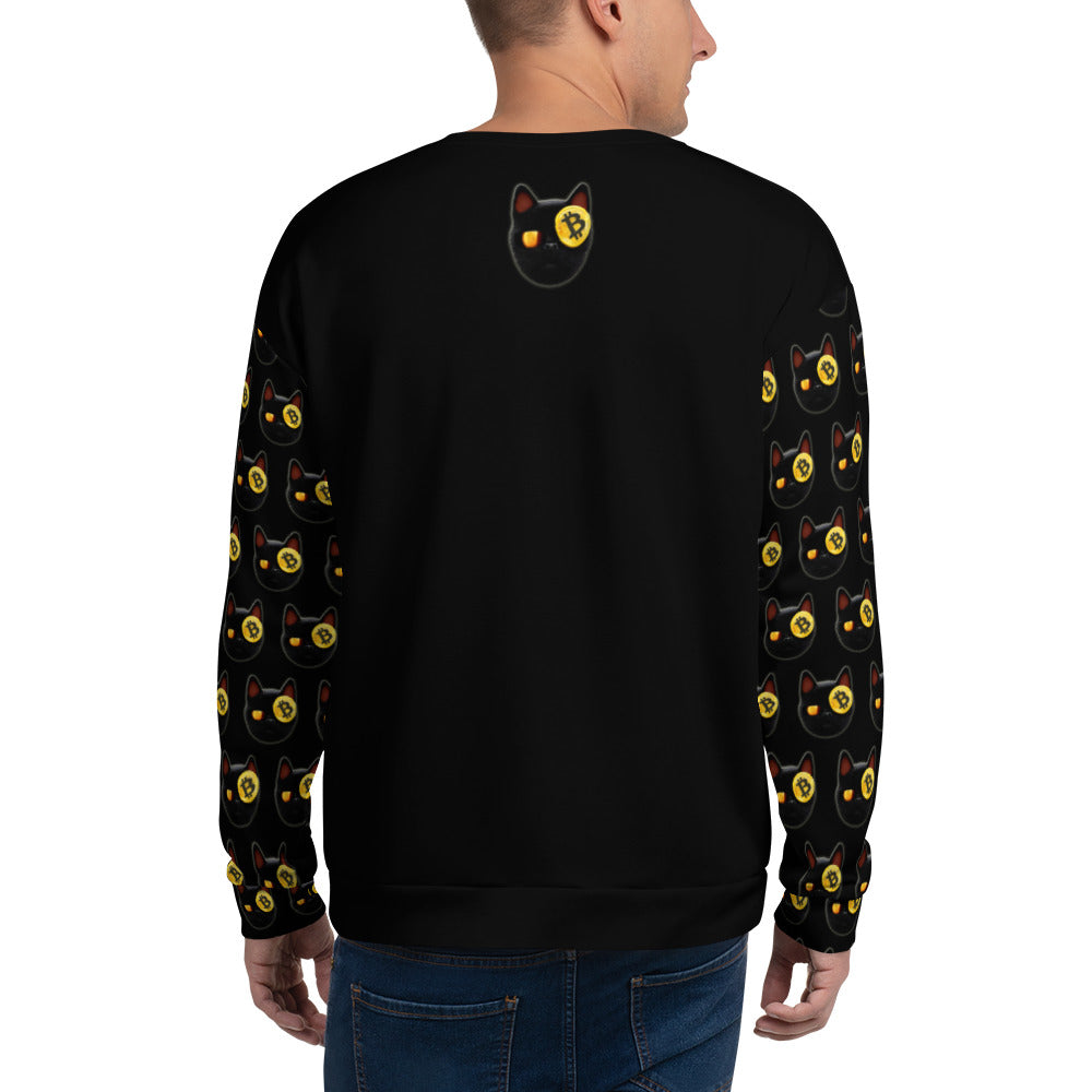 Bitcoin Cat Pirate Sweatshirt