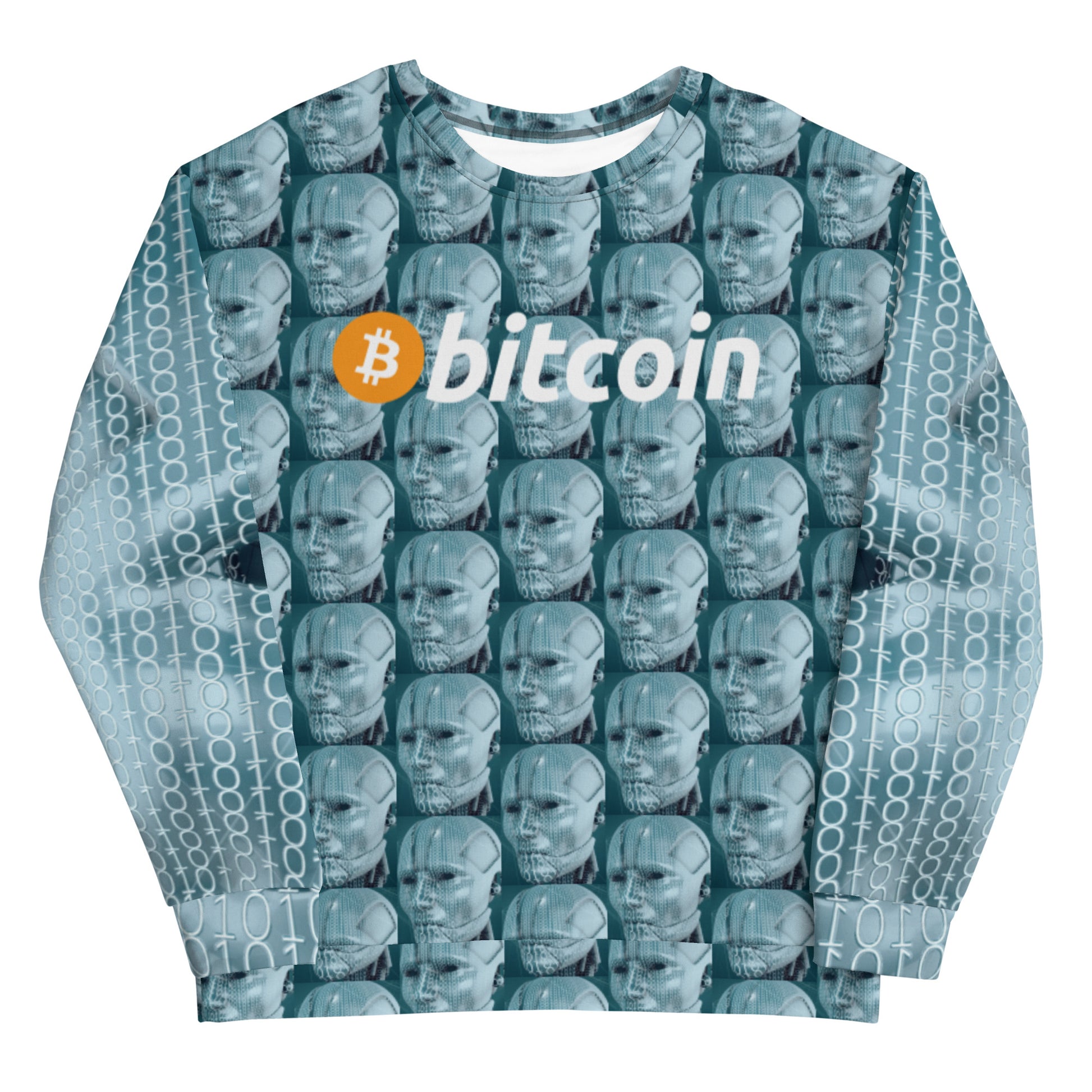 Bitcoin Cyber Sweatshirt printful