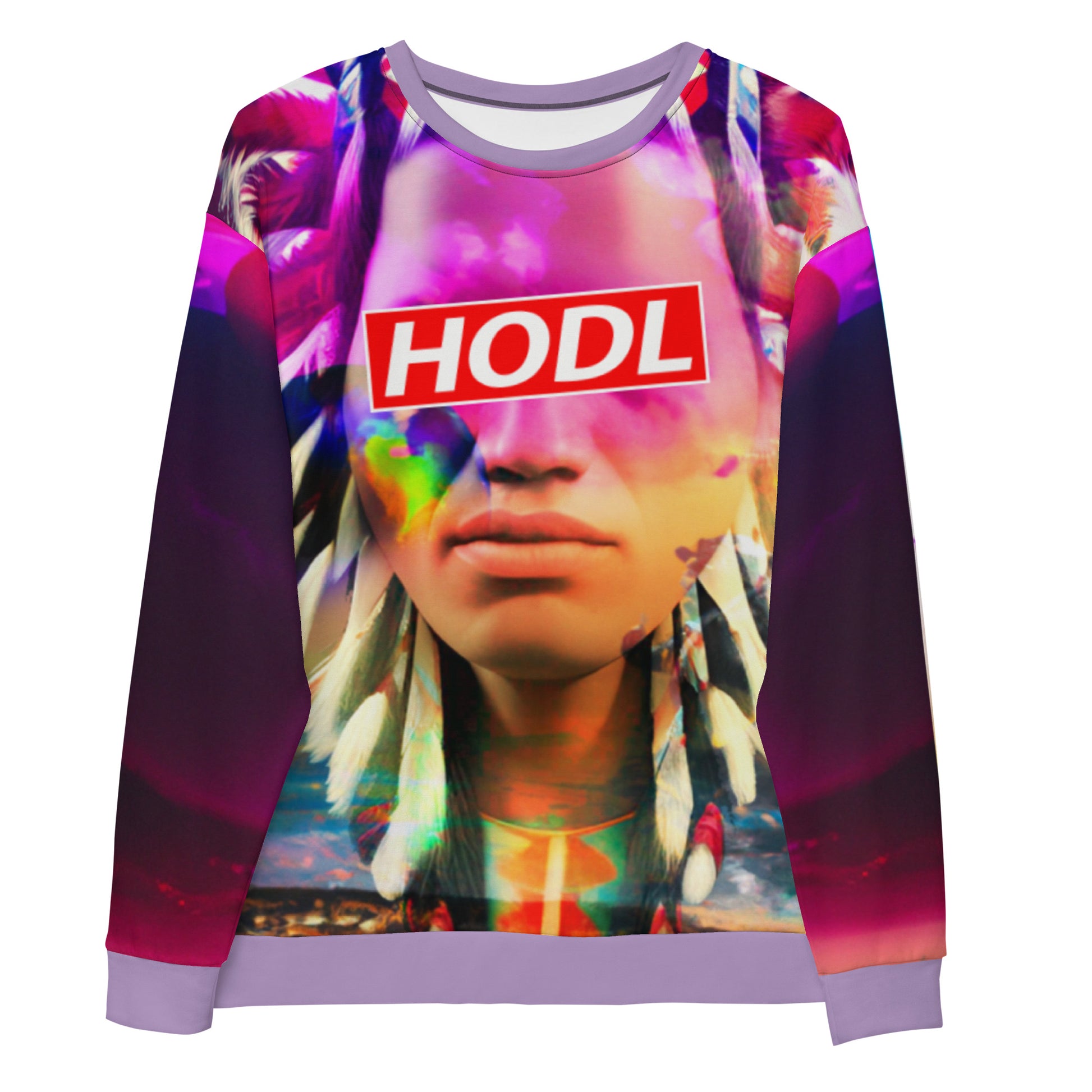 Hodl Native Sweatshirt printful