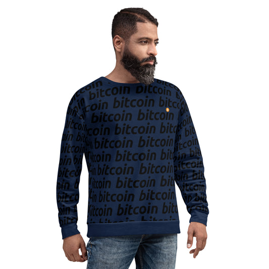 Bitcoin Navy Sweatshirt
