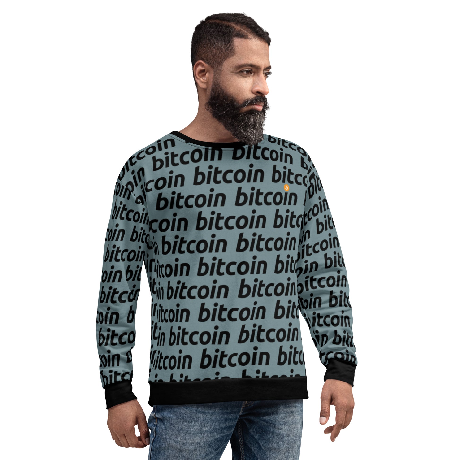 Bitcoin Downtown Sweatshirt printful