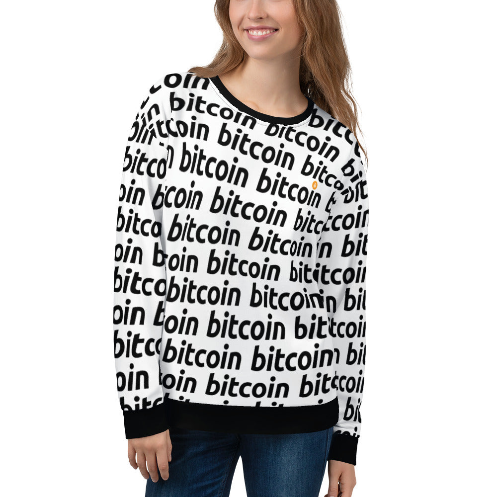 Bitcoin Sleek Sweatshirt