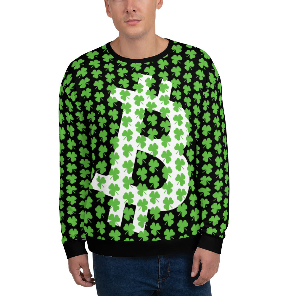 Bitcoin Lucky Sweatshirt printful