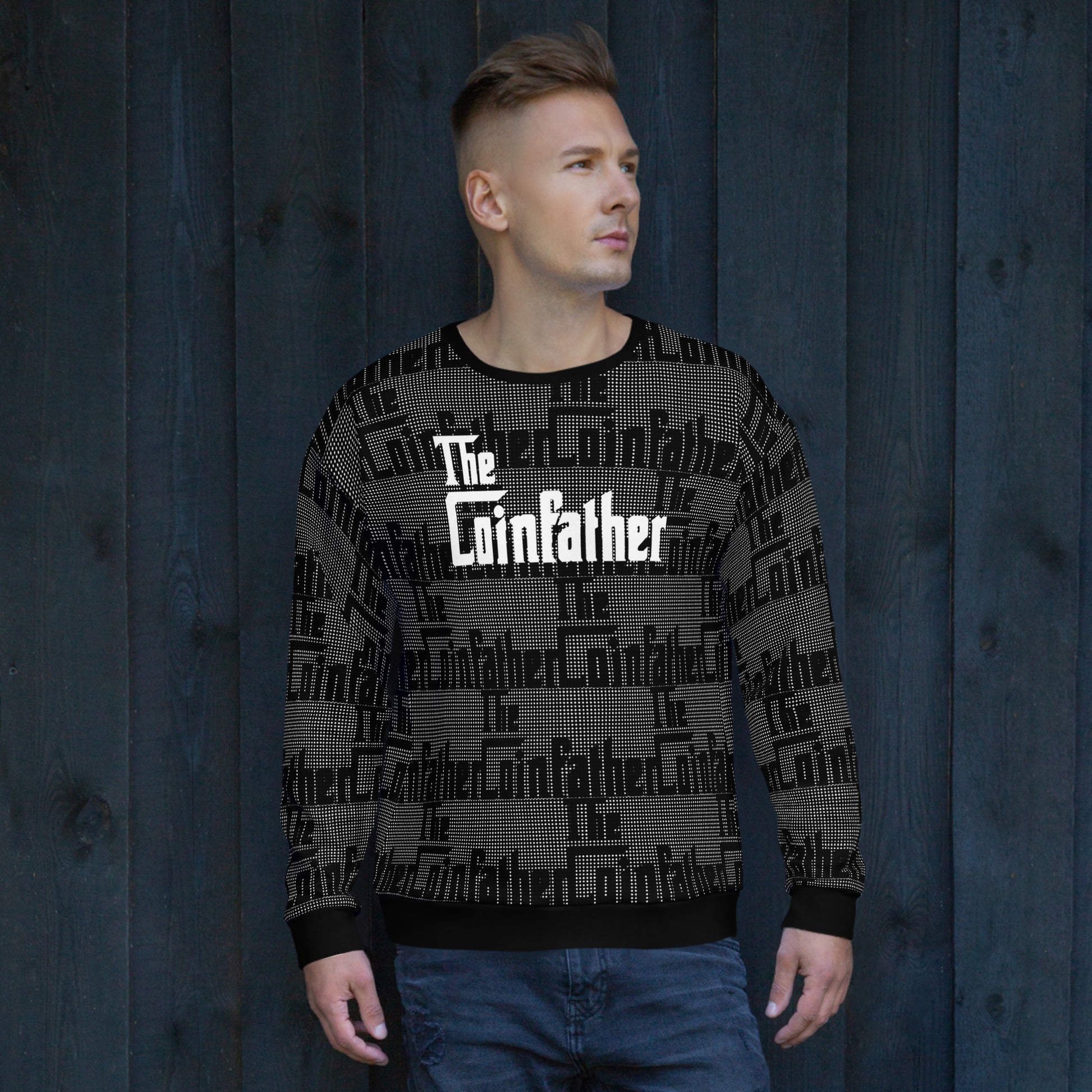 Bitcoin Coinfather Sweatshirt printful