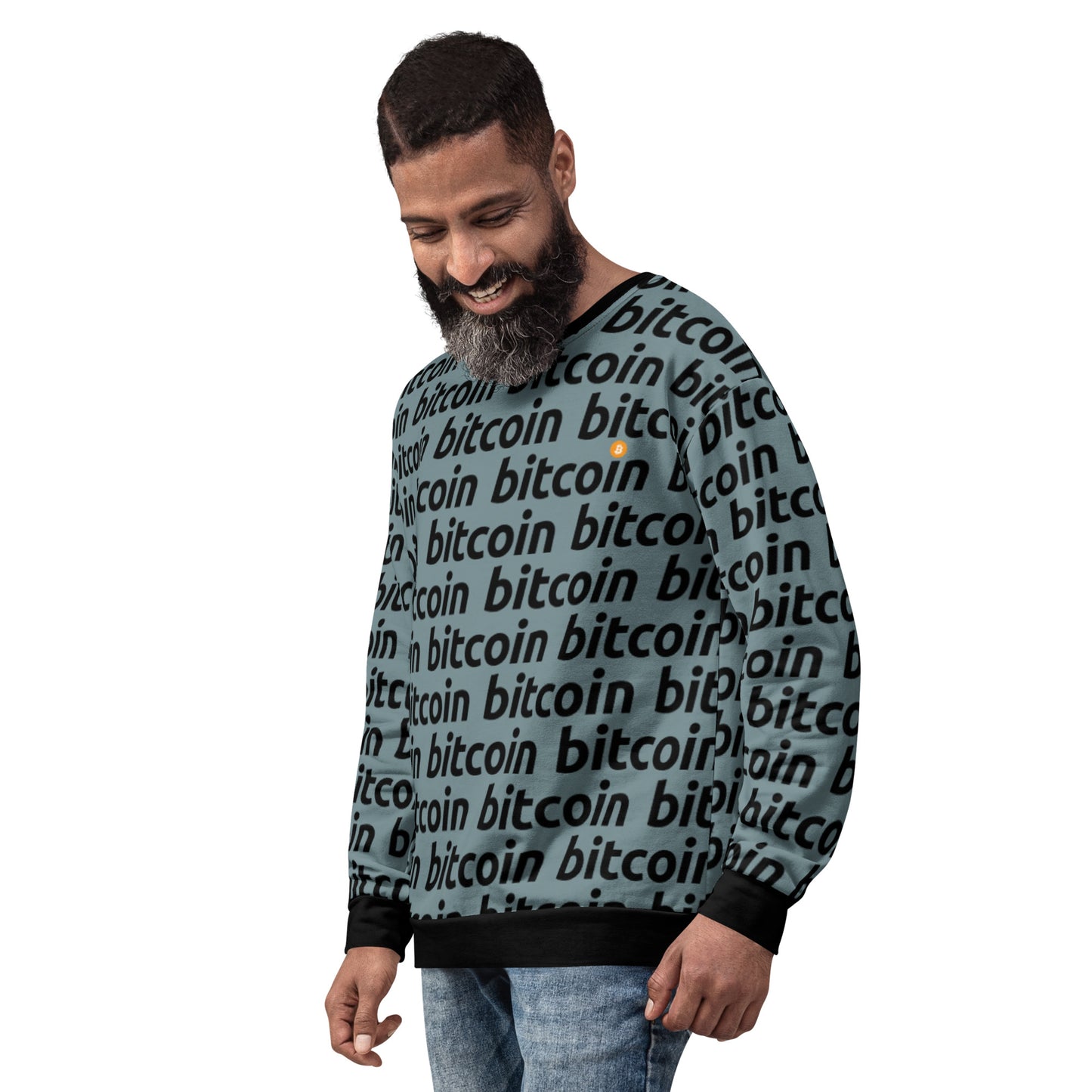 Bitcoin Downtown Sweatshirt printful