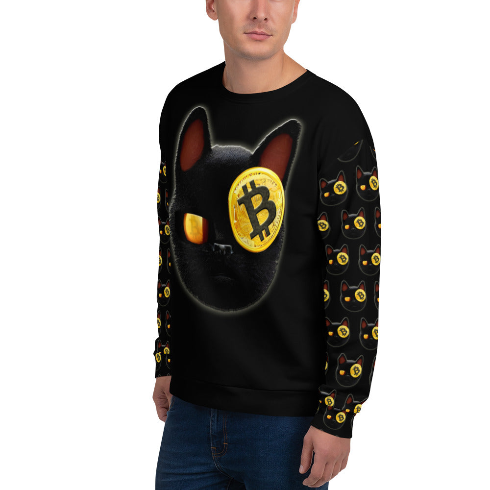 Bitcoin Cat Pirate Sweatshirt