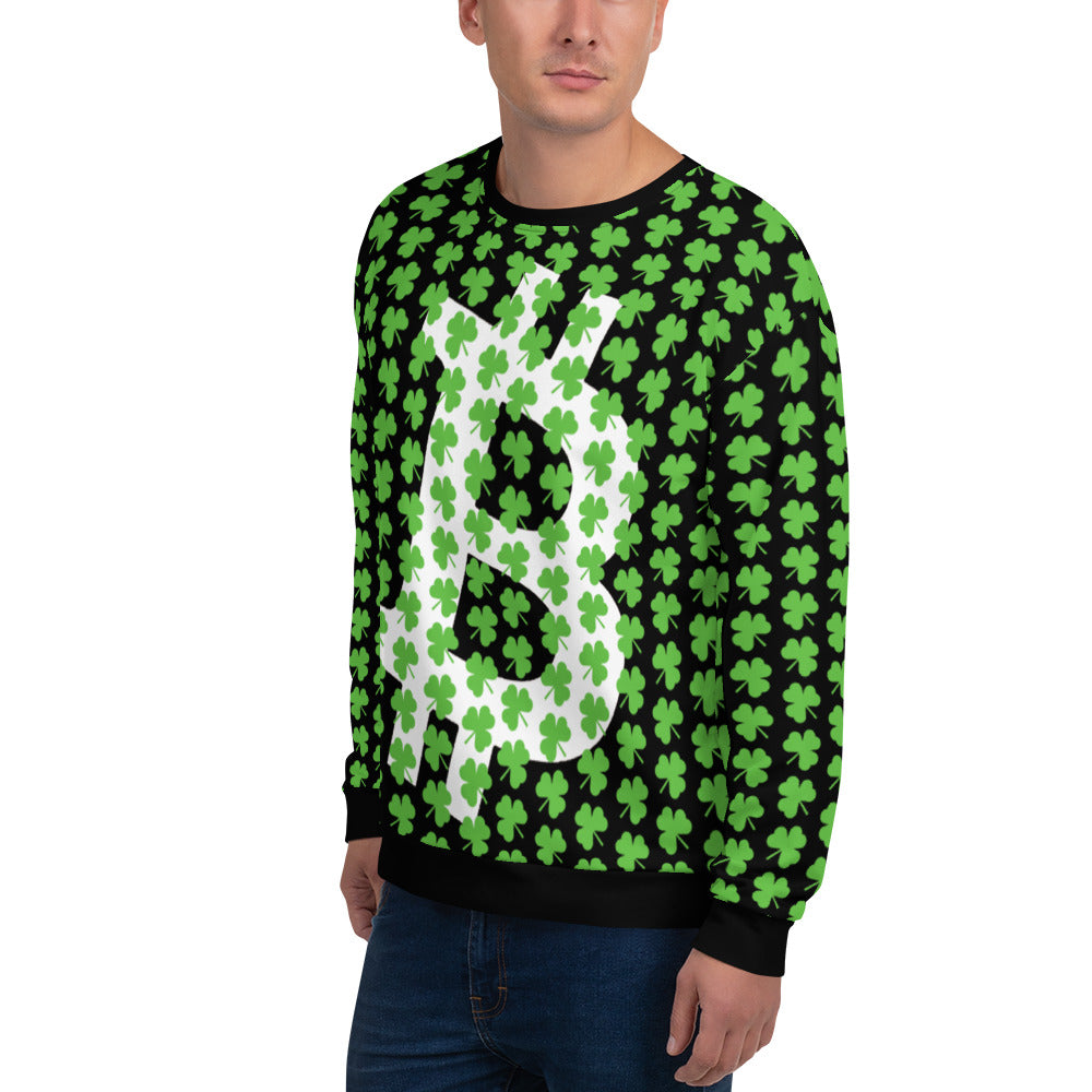 Bitcoin Lucky Sweatshirt printful