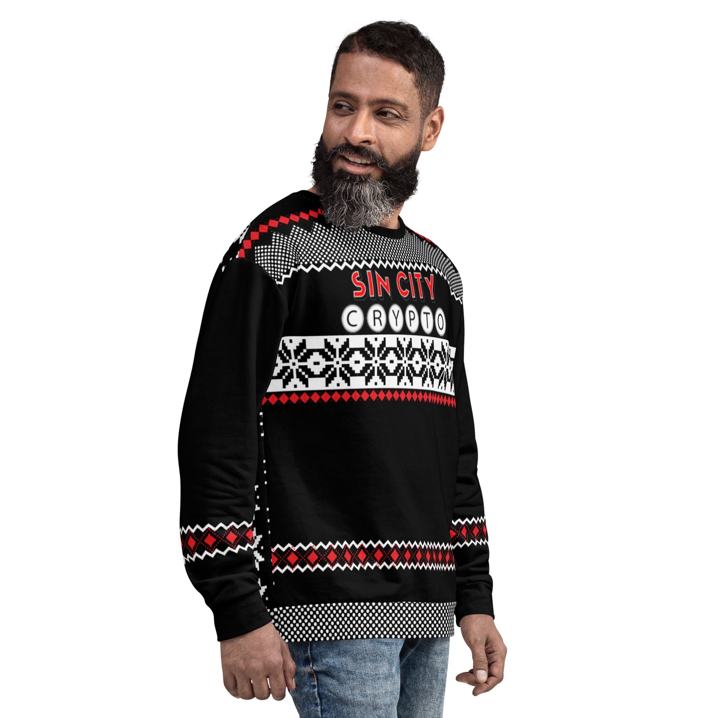 Sin City Crypto Winter Sweatshirt