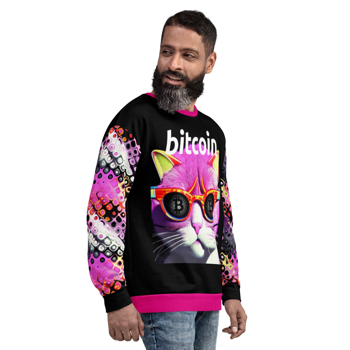 Bitcoin Cat Sweatshirt