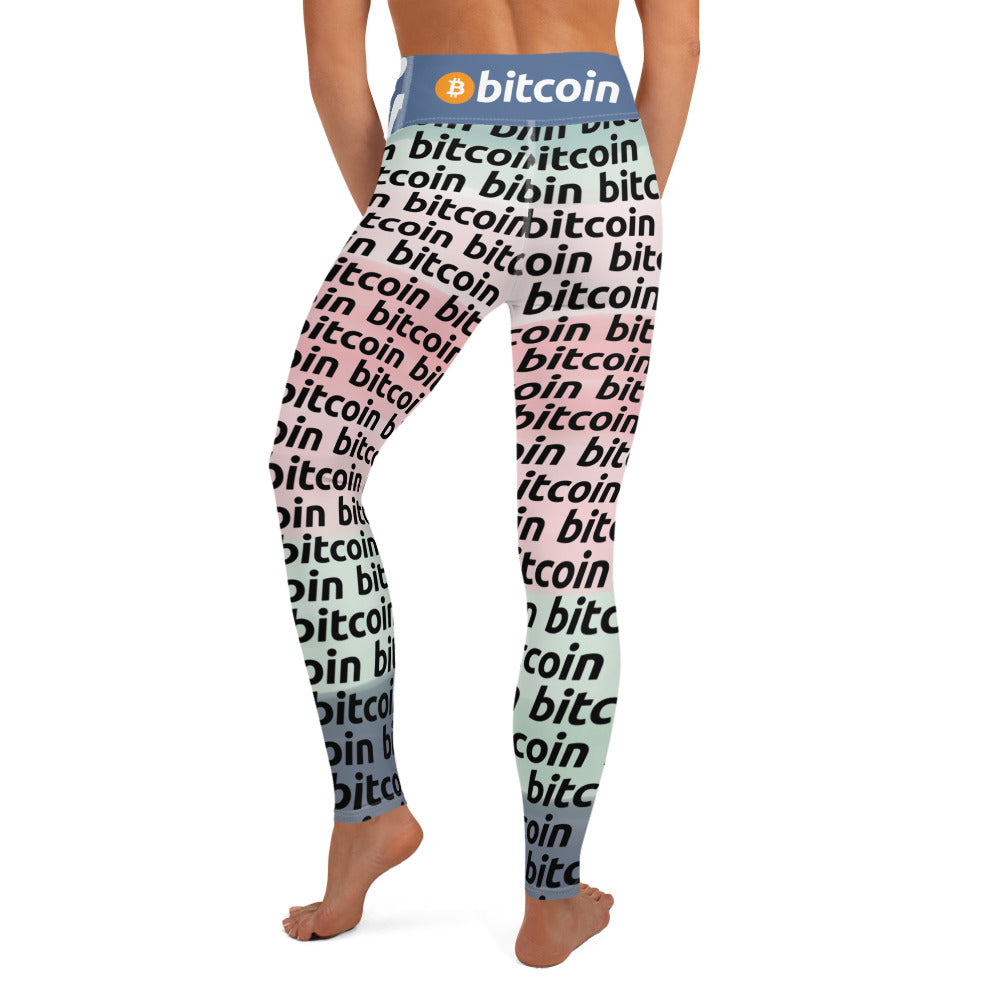 Bitcoin Palette Yoga Leggings