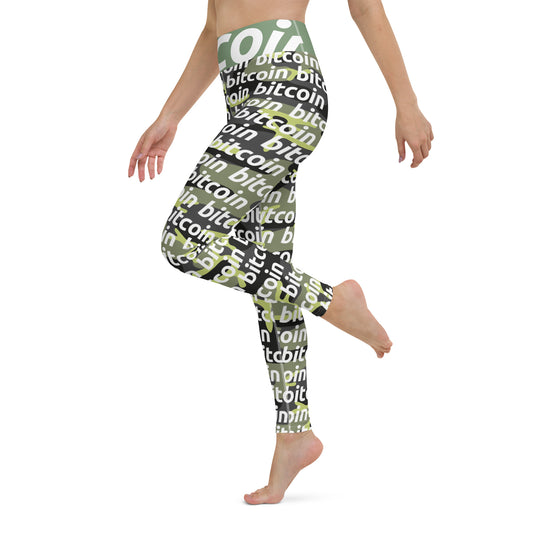 Bitcoin Everglade Yoga Leggings