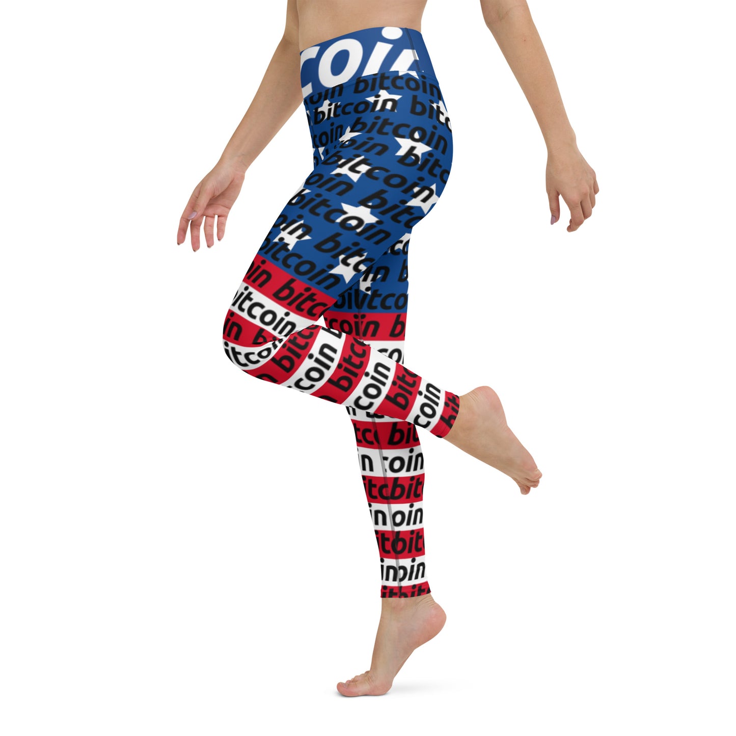 Bitcoin USA Yoga Leggings