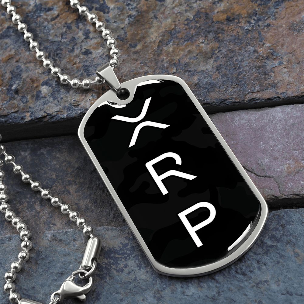 XRP Camo Crypto Tag