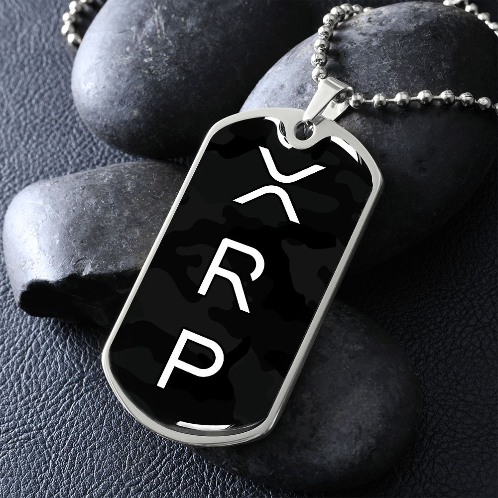 XRP Camo Crypto Tag