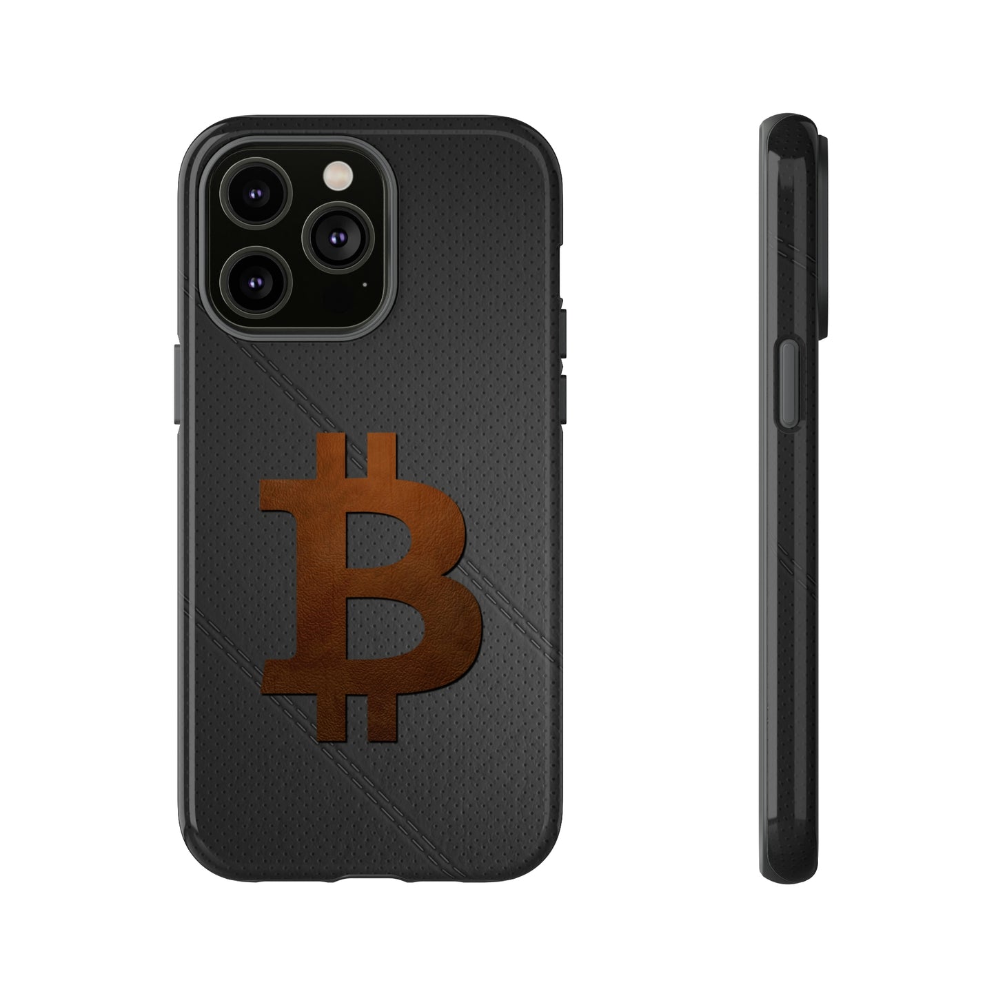 Bitcoin Brown Leather Case In N Out Crypto