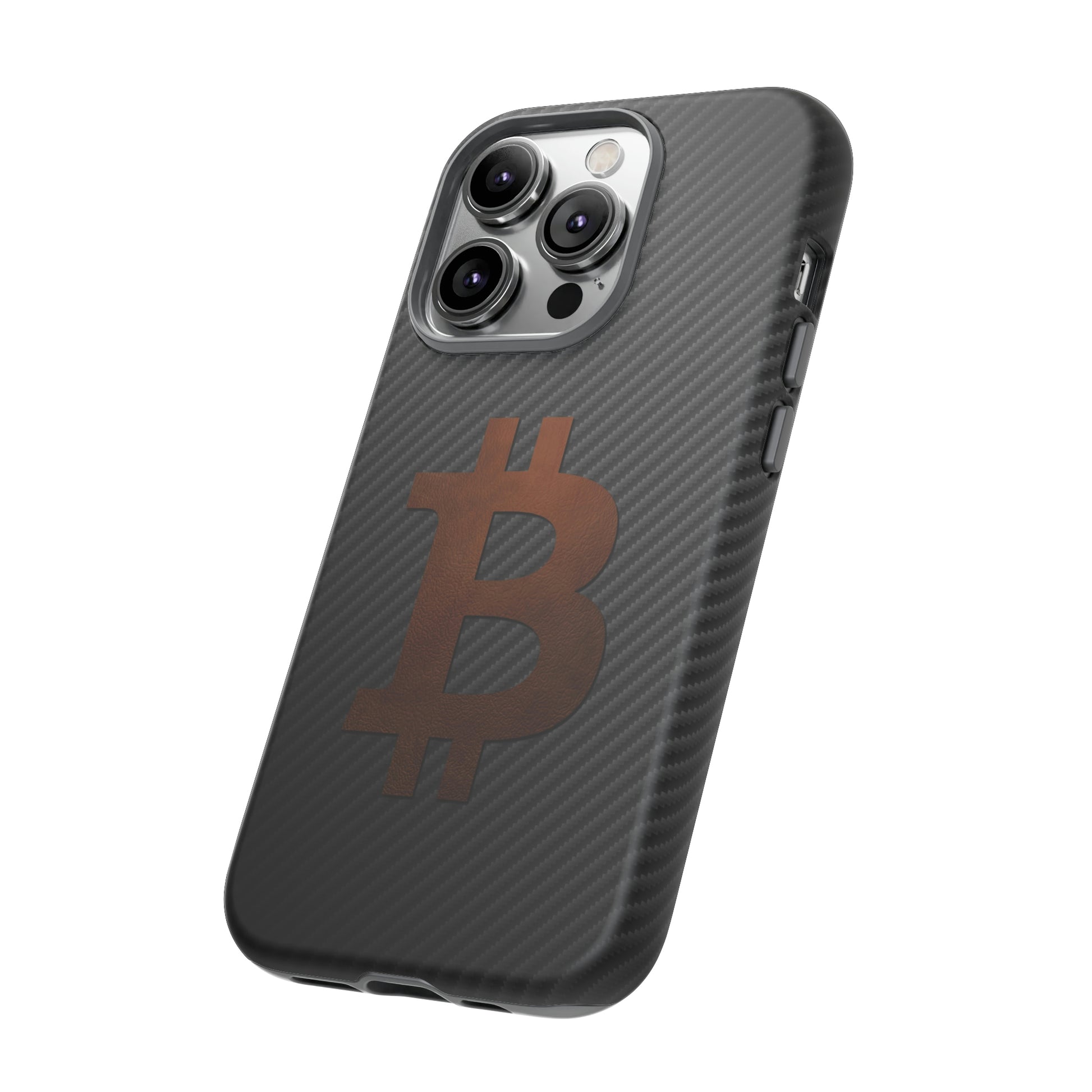 Bitcoin Fiber Brown Leather Case In N Out Crypto