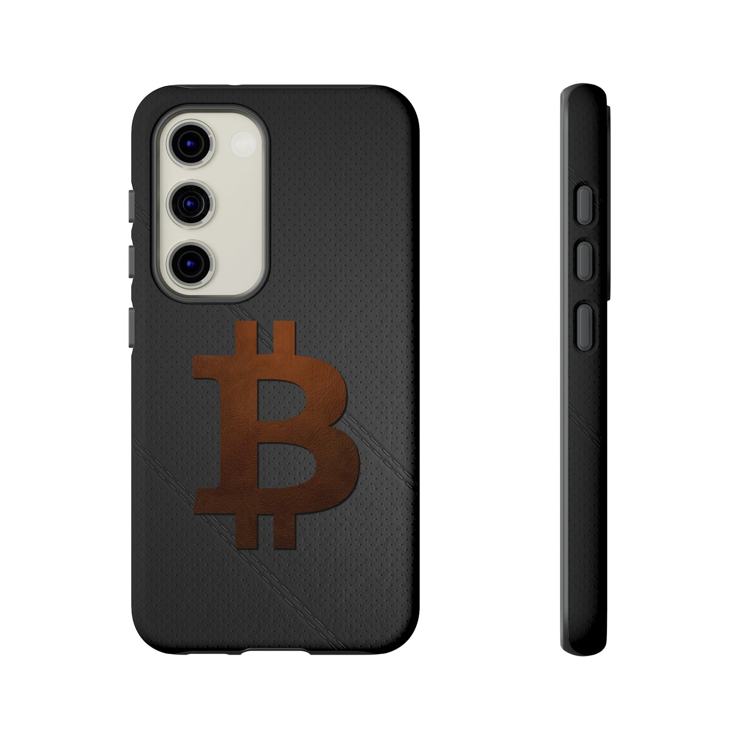 Bitcoin Brown Leather Case In N Out Crypto