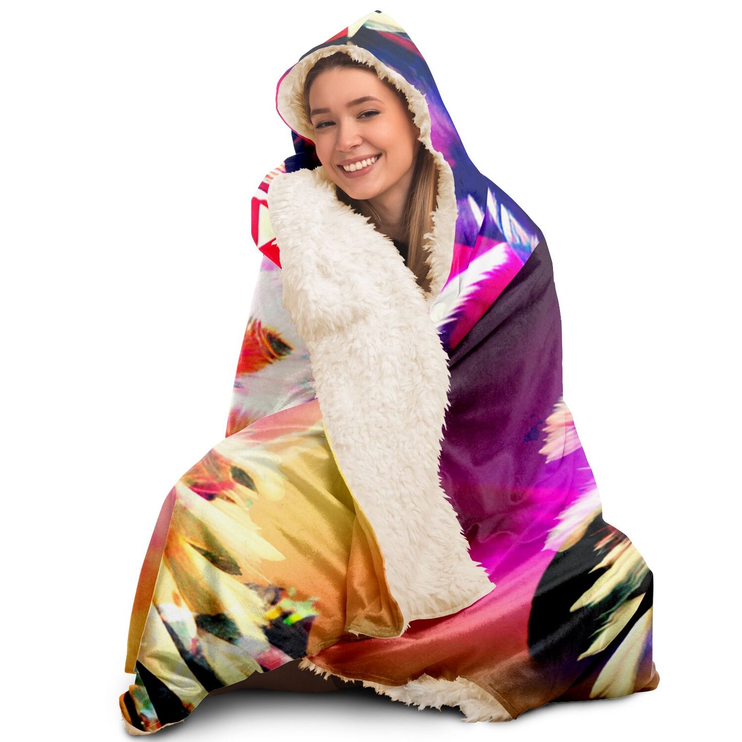 Bitcoin Native Hooded Blanket