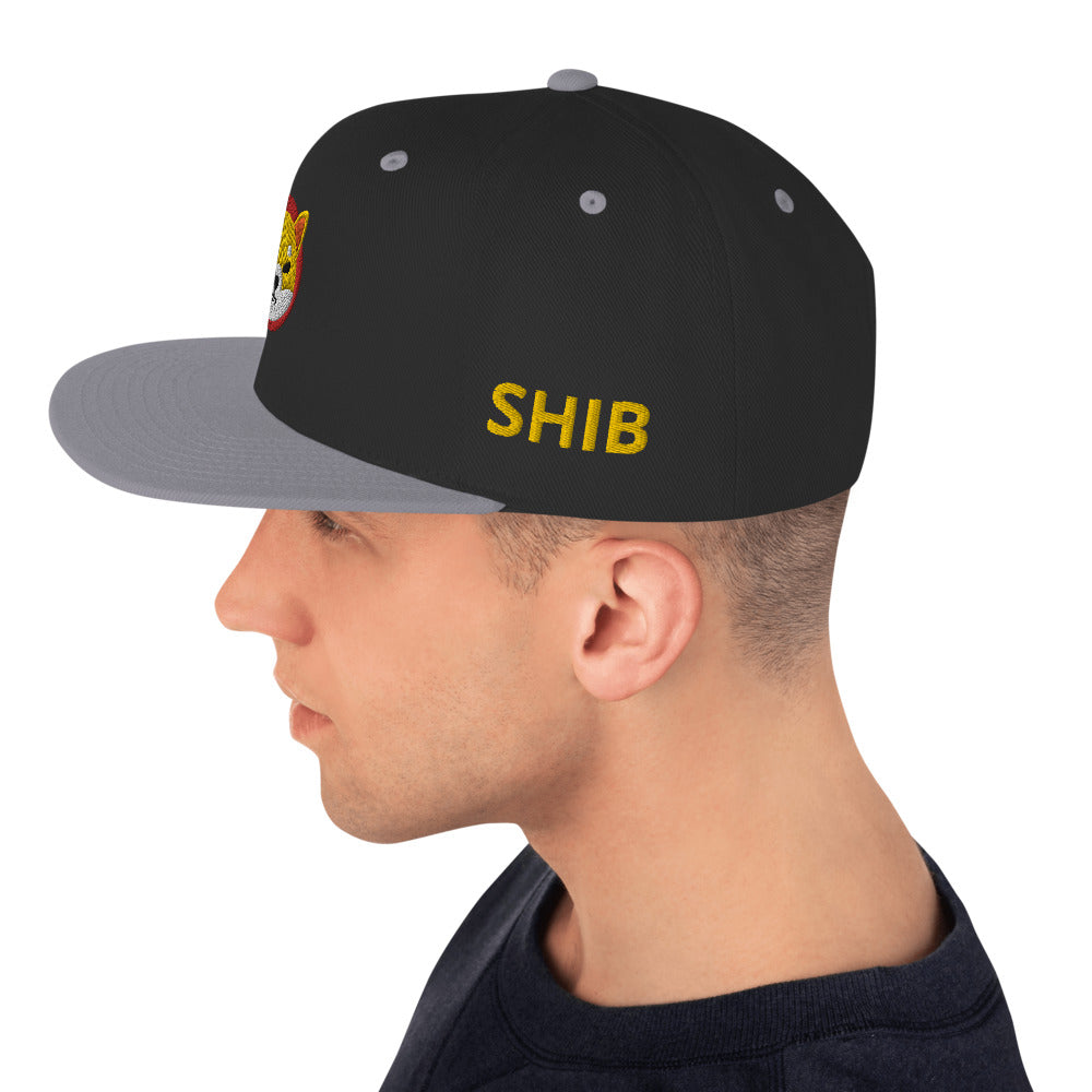 SHIB Embroidered | SnapBack Hats | shib-snapback-hat | printful