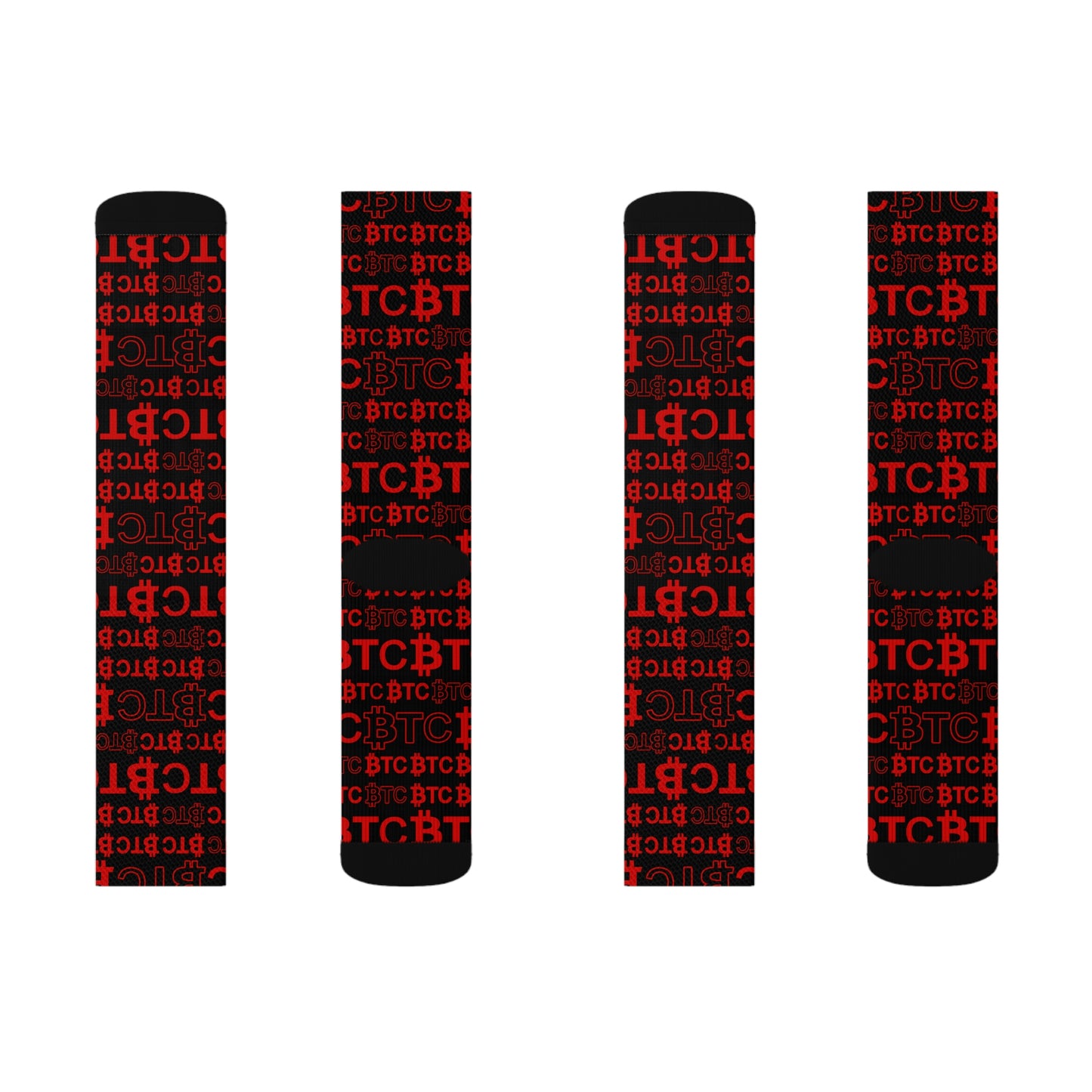 Bitcoin Dubai Red Socks