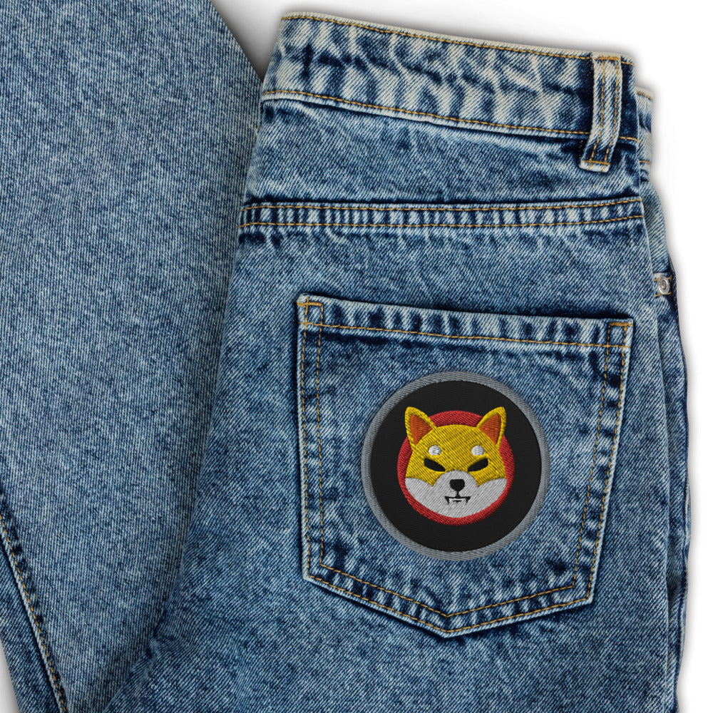 SHIB Embroidered Patches | Appliques & Patches | shib-patches | printful
