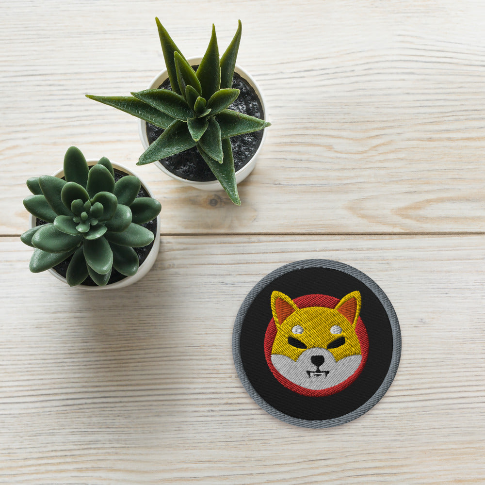 SHIB Embroidered Patches | Appliques & Patches | shib-patches | printful
