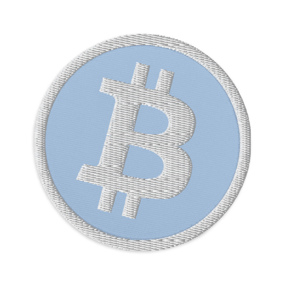 BITCOIN Embroidered patches | Appliques & Patches | bitcoin-patches | printful