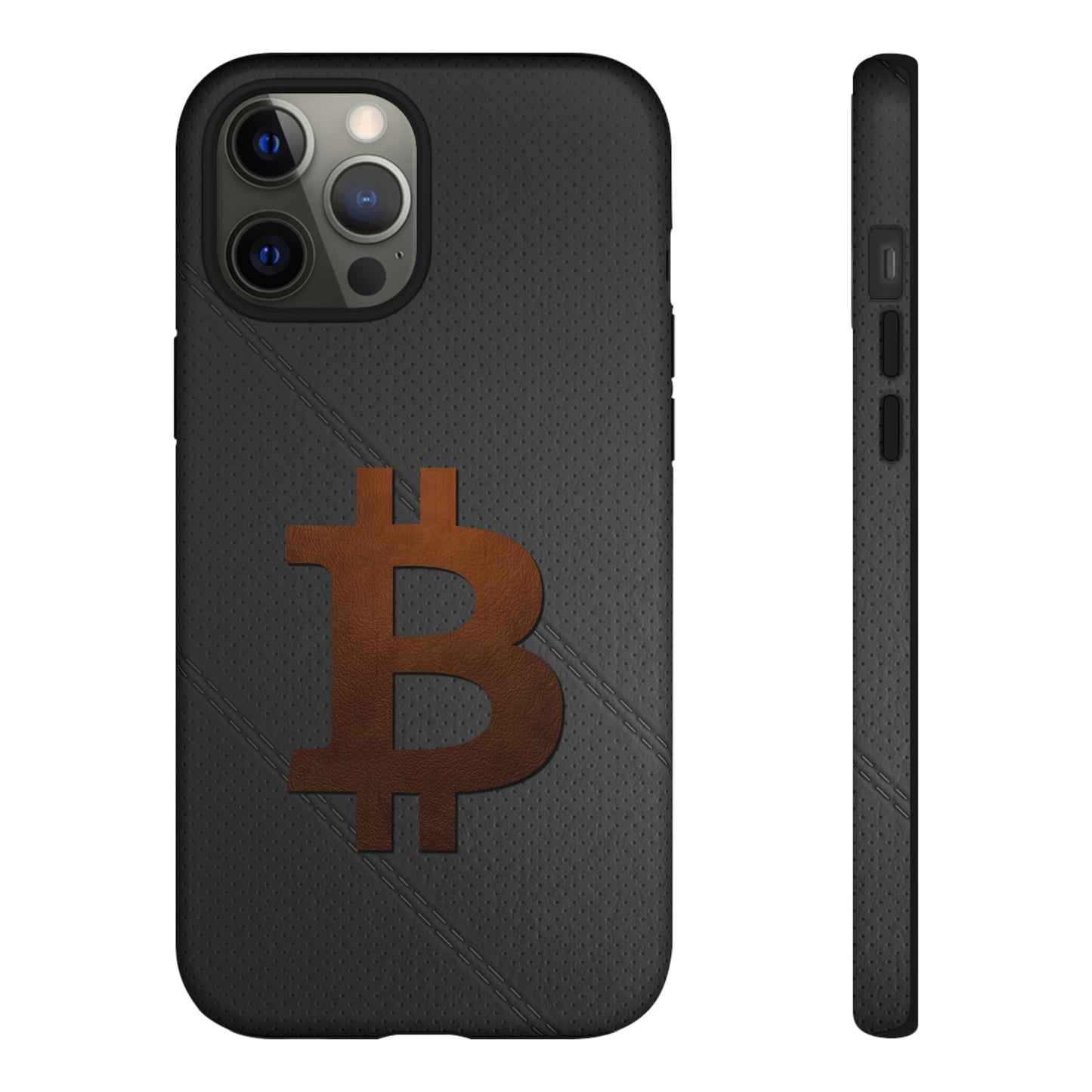 Bitcoin Brown Leather Case In N Out Crypto