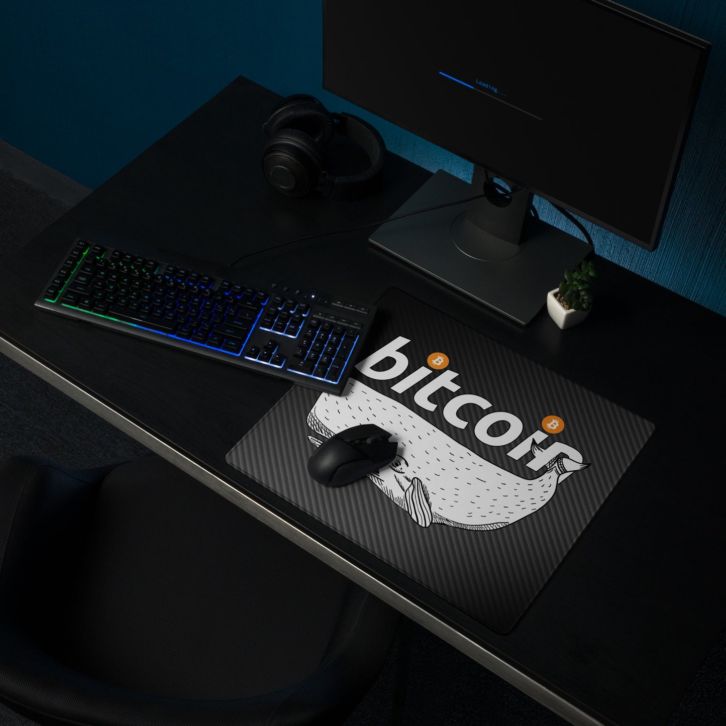 Bitcoin Whales Gaming Mouse Pad