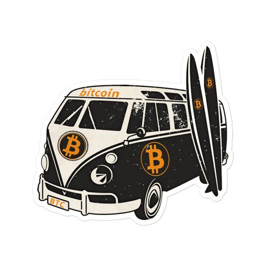 Bitcoin Laguna Sticker | bitcoin-laguna2 | PRINTFUL