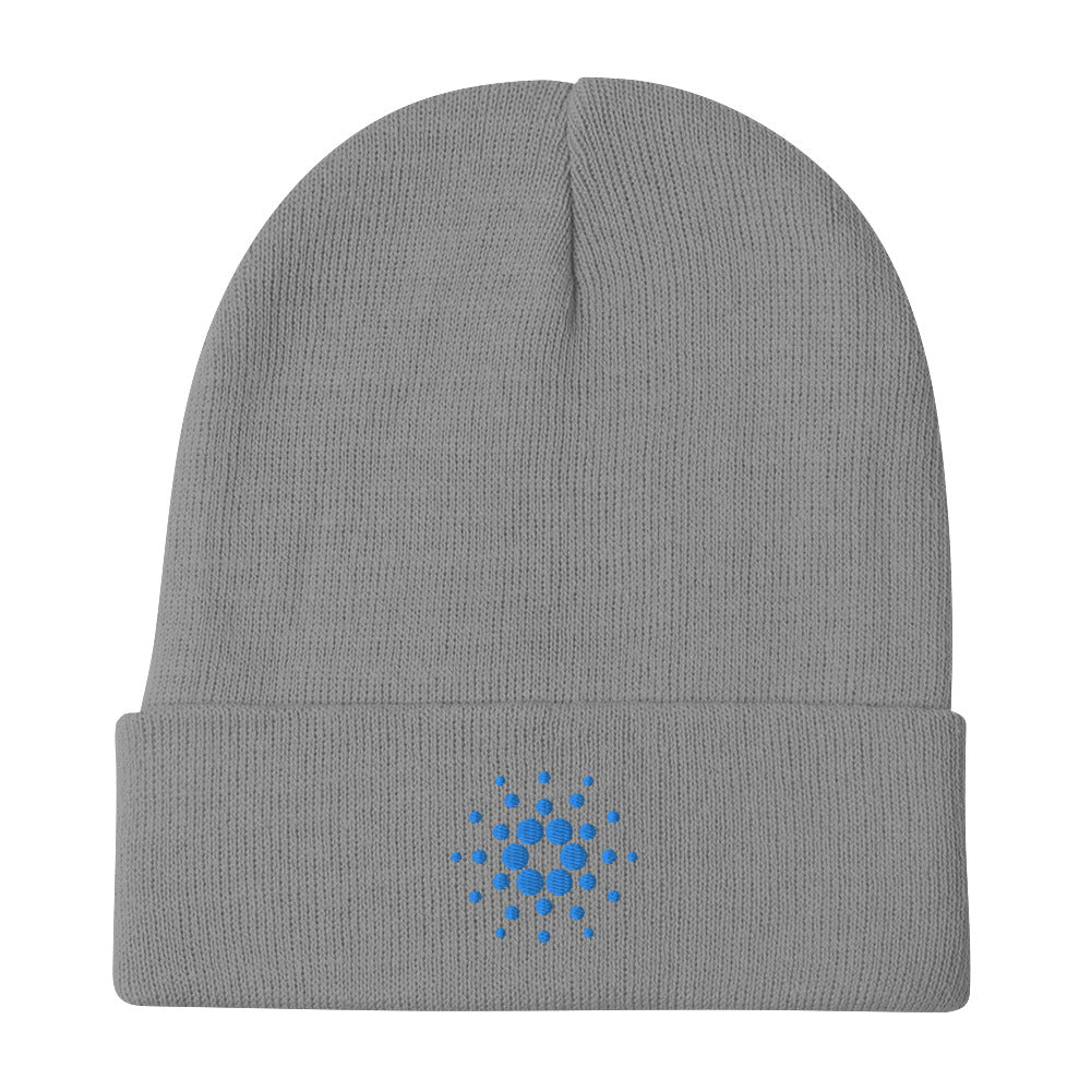 Cardano Embroidered Beanie