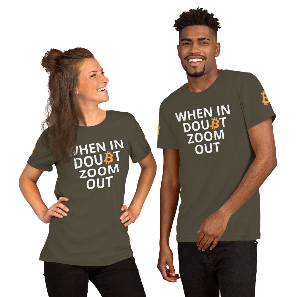 Bitcoin Zoom Out | Shirts & Tops | bitcoin-zom-out-tee | printful
