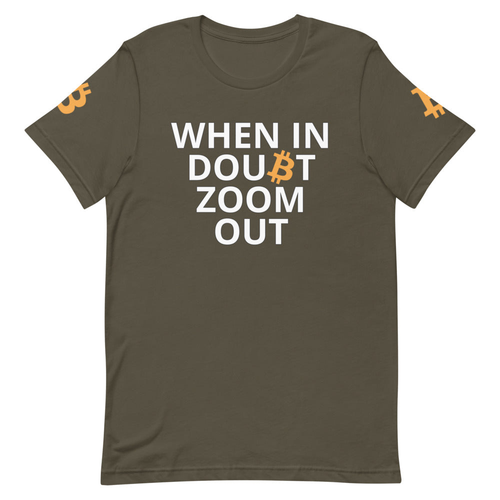 Bitcoin Zoom Out | Shirts & Tops | bitcoin-zom-out-tee | printful