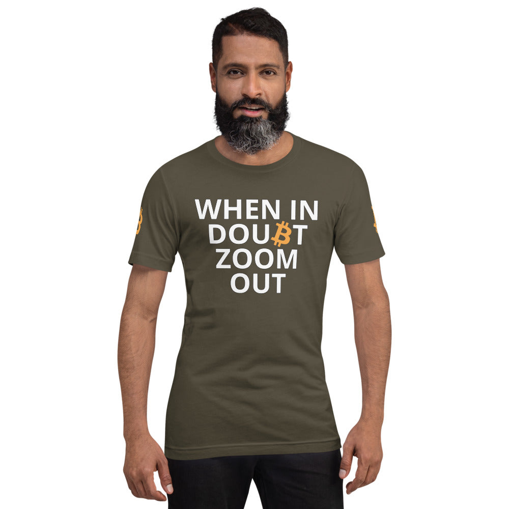 Bitcoin Zoom Out | Shirts & Tops | bitcoin-zom-out-tee | printful
