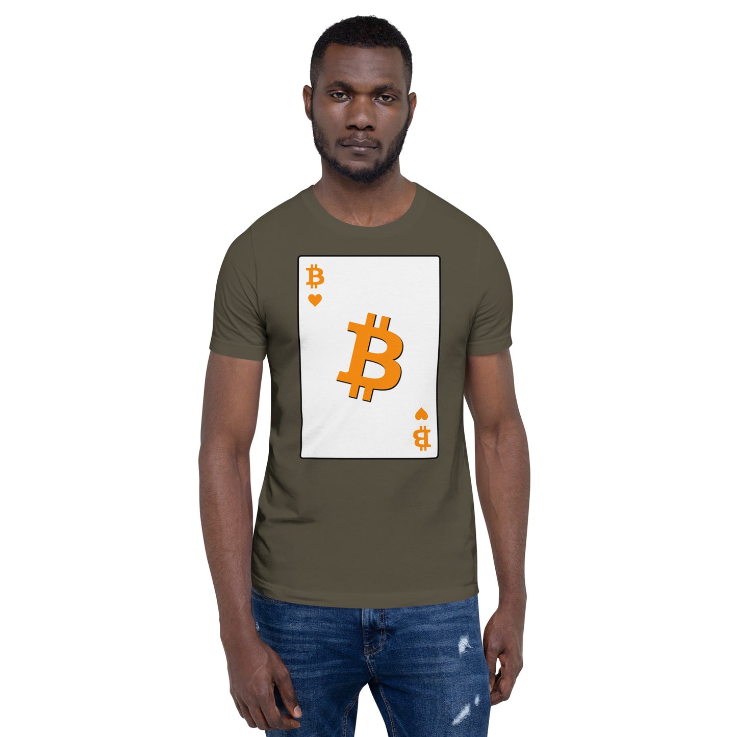 Bitcoin Ace | Shirts & Tops | bitcoin-ace-tee | printful