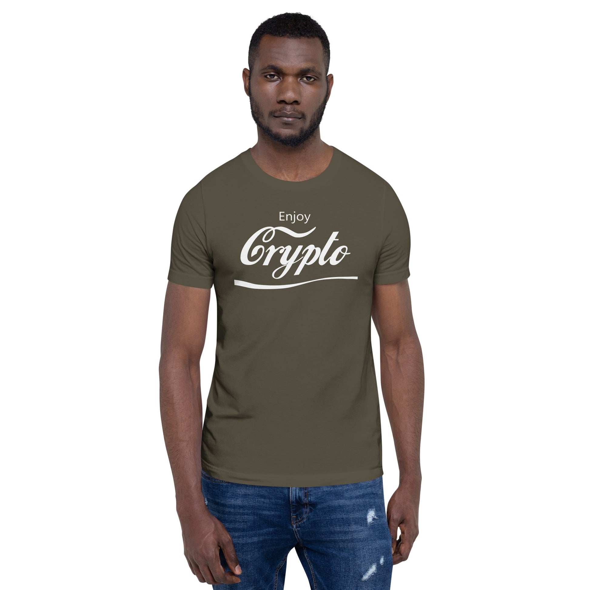 Enjoy Crypto | Shirts & Tops | enjoy-crypto-tee | printful