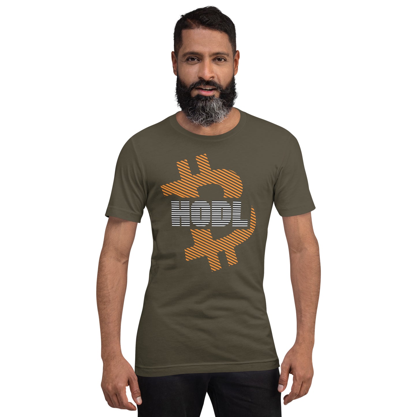 Bitcoin Hodl Stripes printful