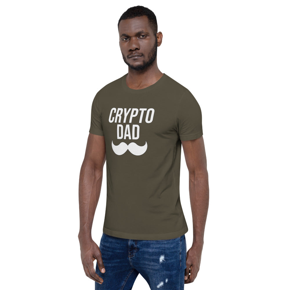 Crypto Dad Mustache | Shirts & Tops | crypto-dad-mustache-tee | printful